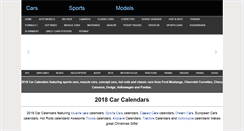 Desktop Screenshot of car-calendars.net